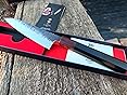 Paring Knife 5.3 inch Japanese Petty Knives, AUS-8 Alloy Steel Kitchen Utility Knife with Red Sandalwood and Ebony Wood Handle, Fruit Peeling Knife with Premium Box (WA Series) customer photo 2