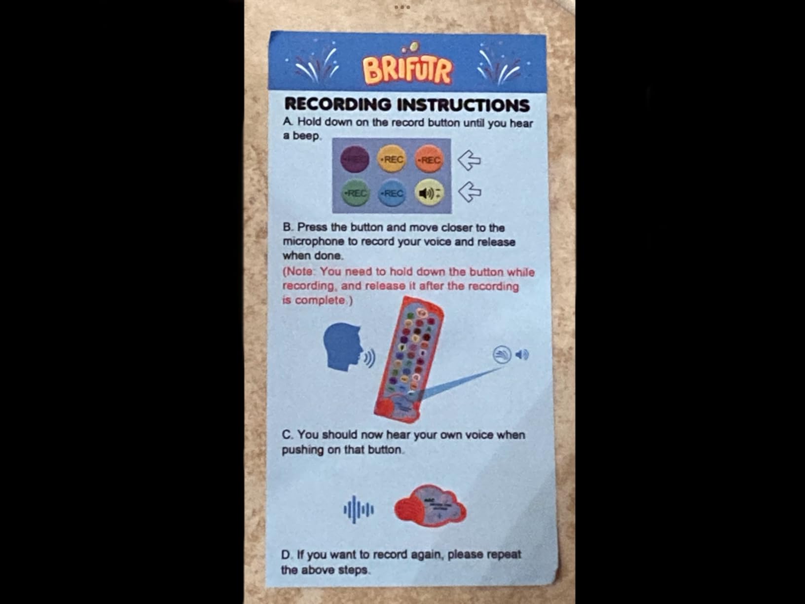 AAC Device for Autism Communication Device for Nonverbal Kids & Adults, Non Verbal Communication Tools for Speech Therapy, Autism Talking Aids with 5 Programmable Buttons & Adjustable Volume customer photo 2