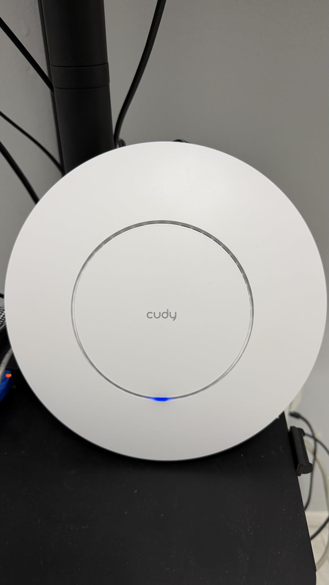 Cudy BE11000 Tri-Band Wi-Fi 7 Wireless Access Point, WiFi AP, 1 x 10GB SFP+ Port, 2.5G PoE-in, Cudy APP Control and Mesh, PoE/DC Powered, AP11000 customer photo 1
