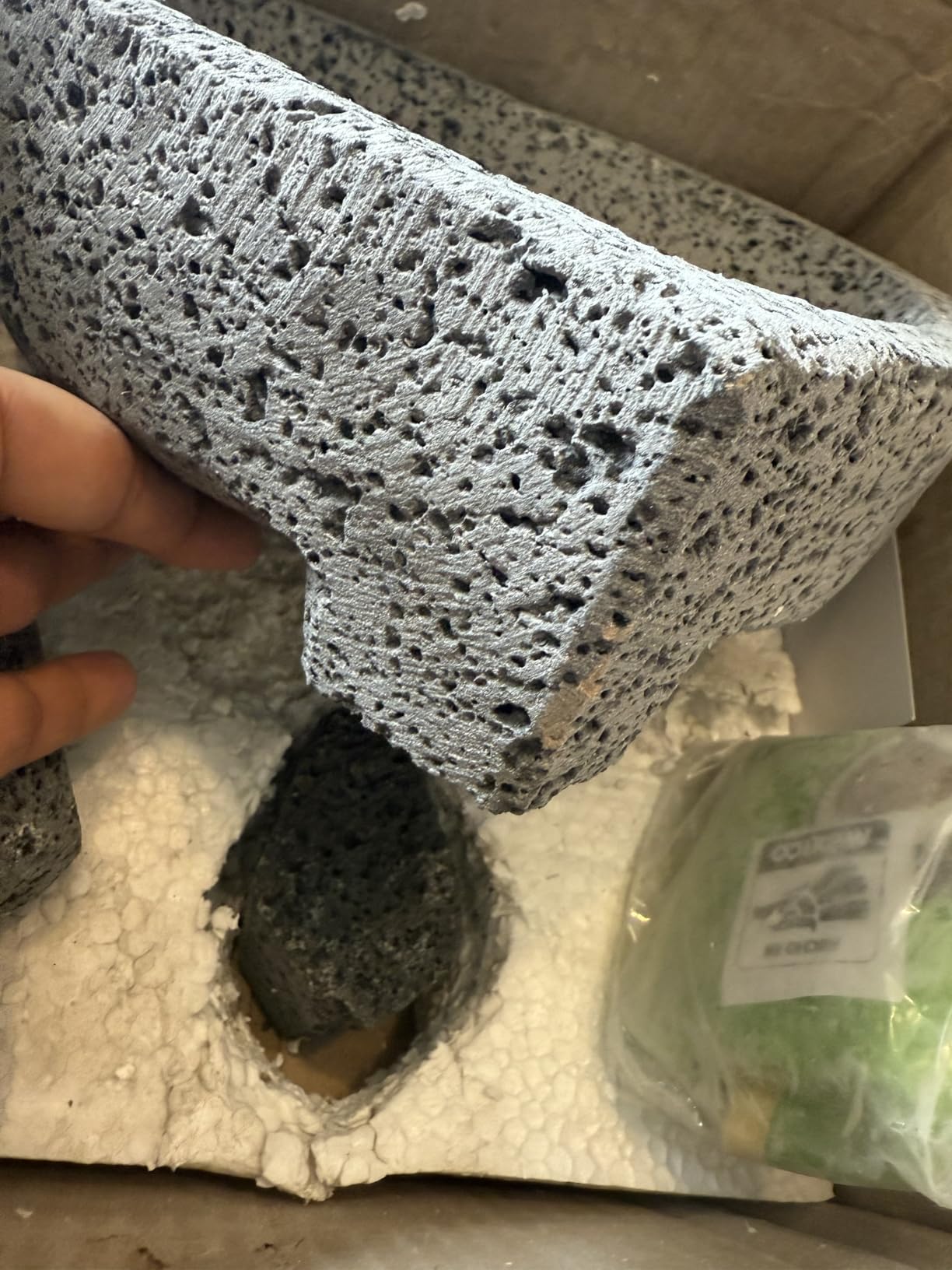 Cuitaxi The Original Heart Molcajete Mexicano - Heart Shape molcajete Bowl - molcajete Volcanic Rock Corazon Grande customer photo 1