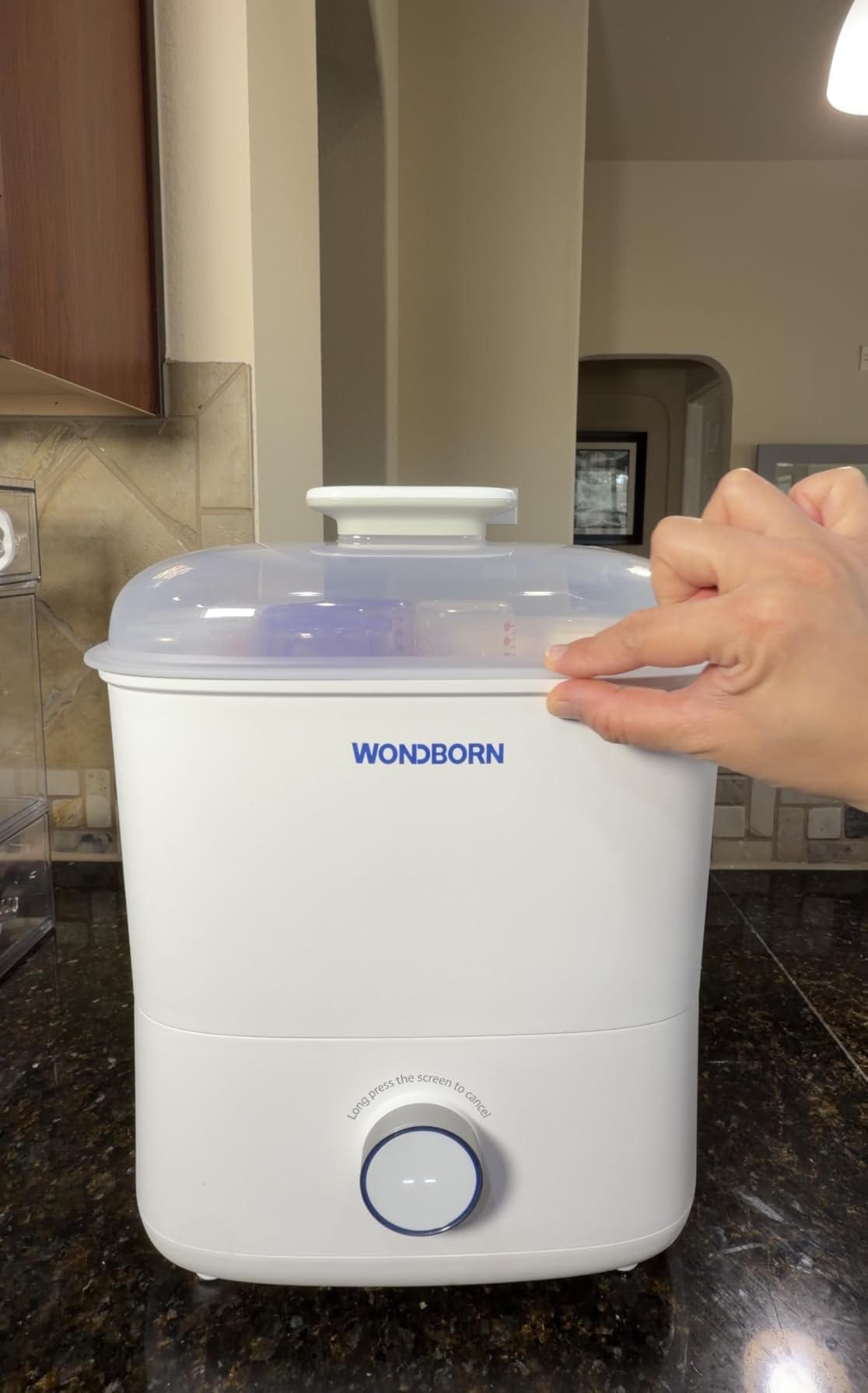 Bottle Sterilizer and Dryer, 99.999% Deep Sterilization, 6-min Rapid Disinfection, Up to 12 Bottles, HEPA Filter, All-in-One for Baby Bottles, Breast Pump Parts & Newborn Essentials customer photo 1