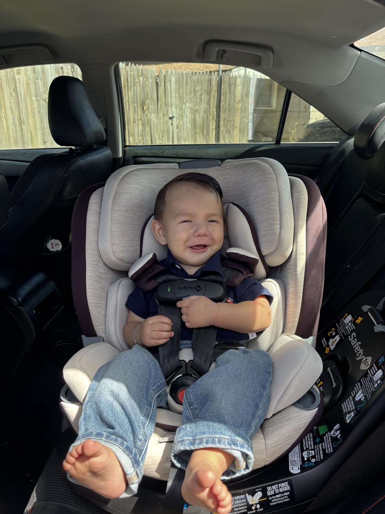 Safety 1st Turn and Go 360 DLX Rotating All-in-One Convertible Car Seat, Stonington customer photo 1