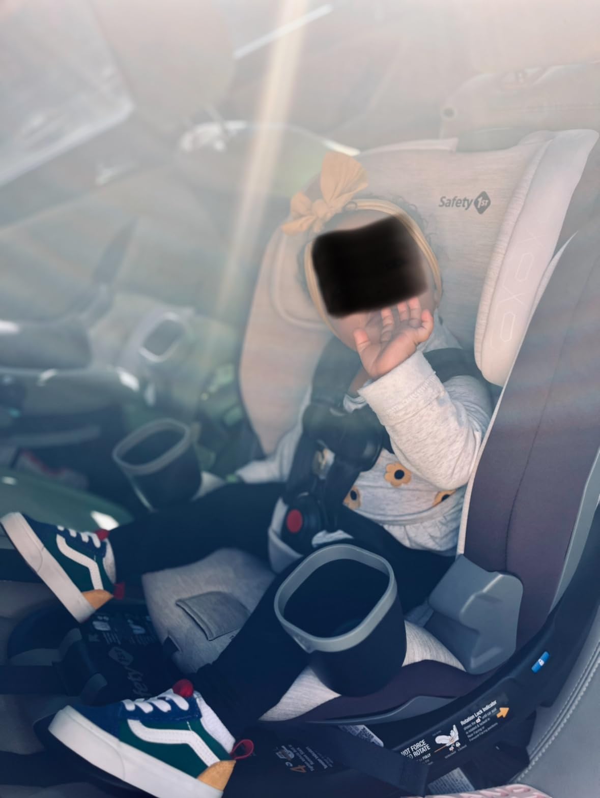 Safety 1st Turn and Go 360 DLX Rotating All-in-One Convertible Car Seat, Stonington customer photo 2