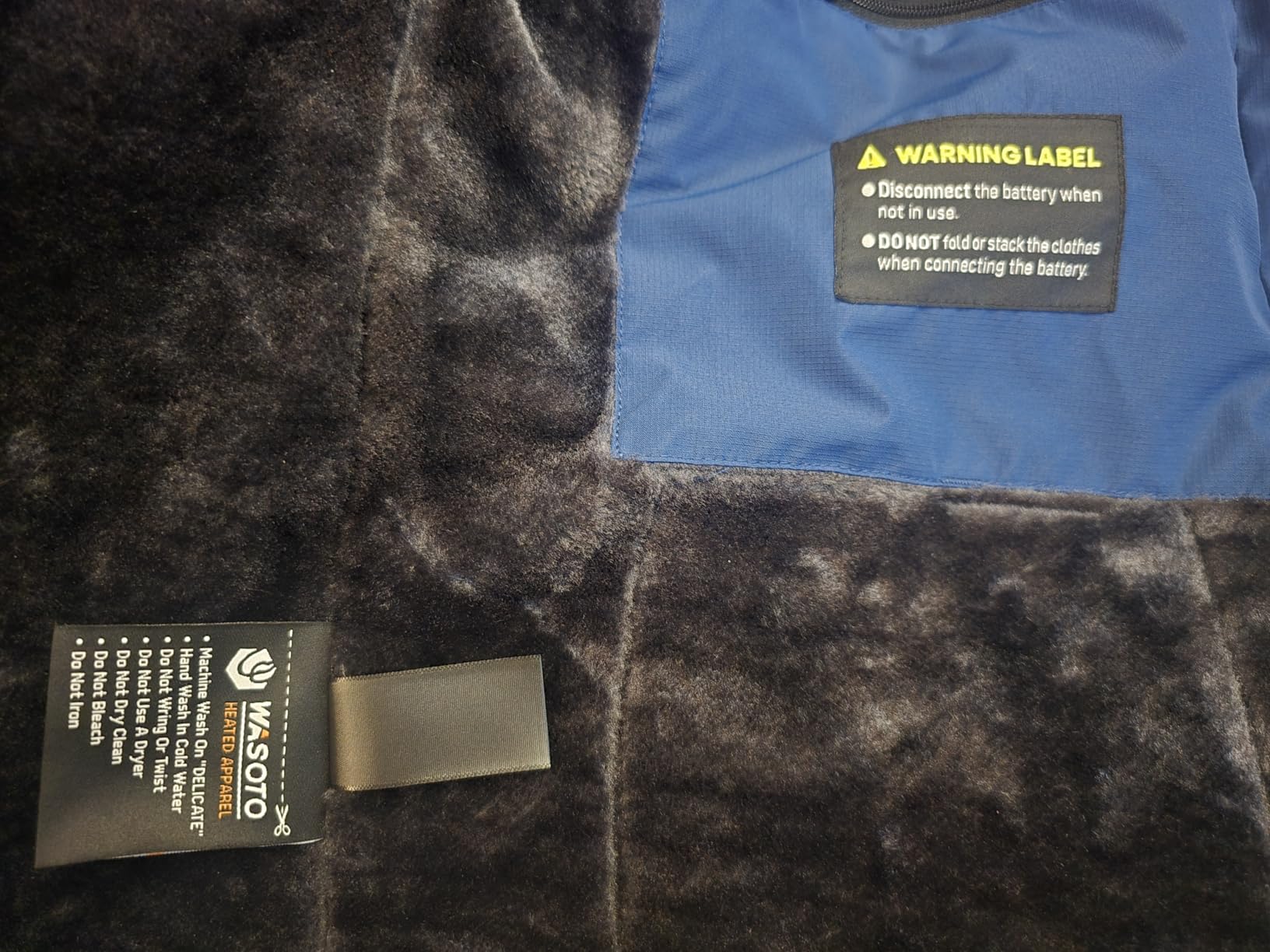 WASOTO Heated Jackets for Men Fur Lining with 18400mAh Battery Pack Charger included Rechargeable Waterproof for Hunting Work customer photo 1
