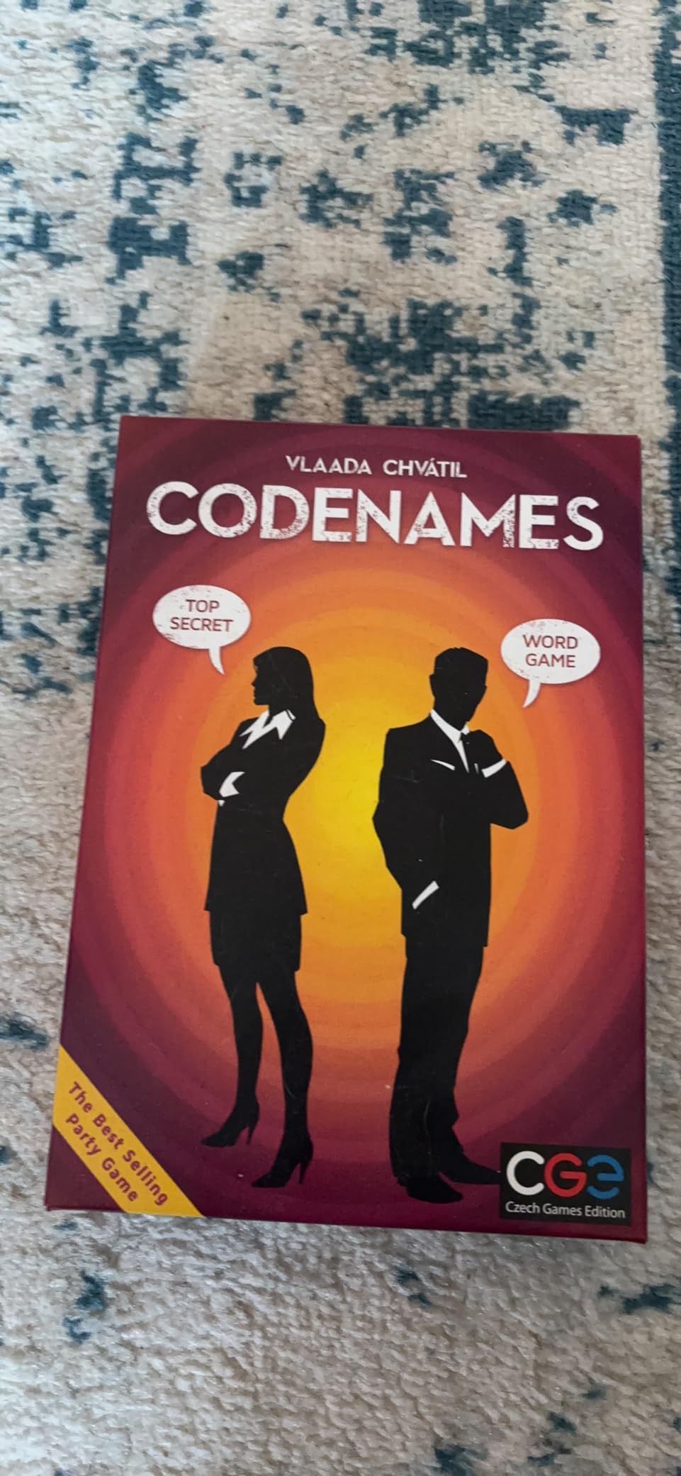 CGE Codenames Board Game (2nd Edition) The Top Secret Word Association Party Game customer photo 2