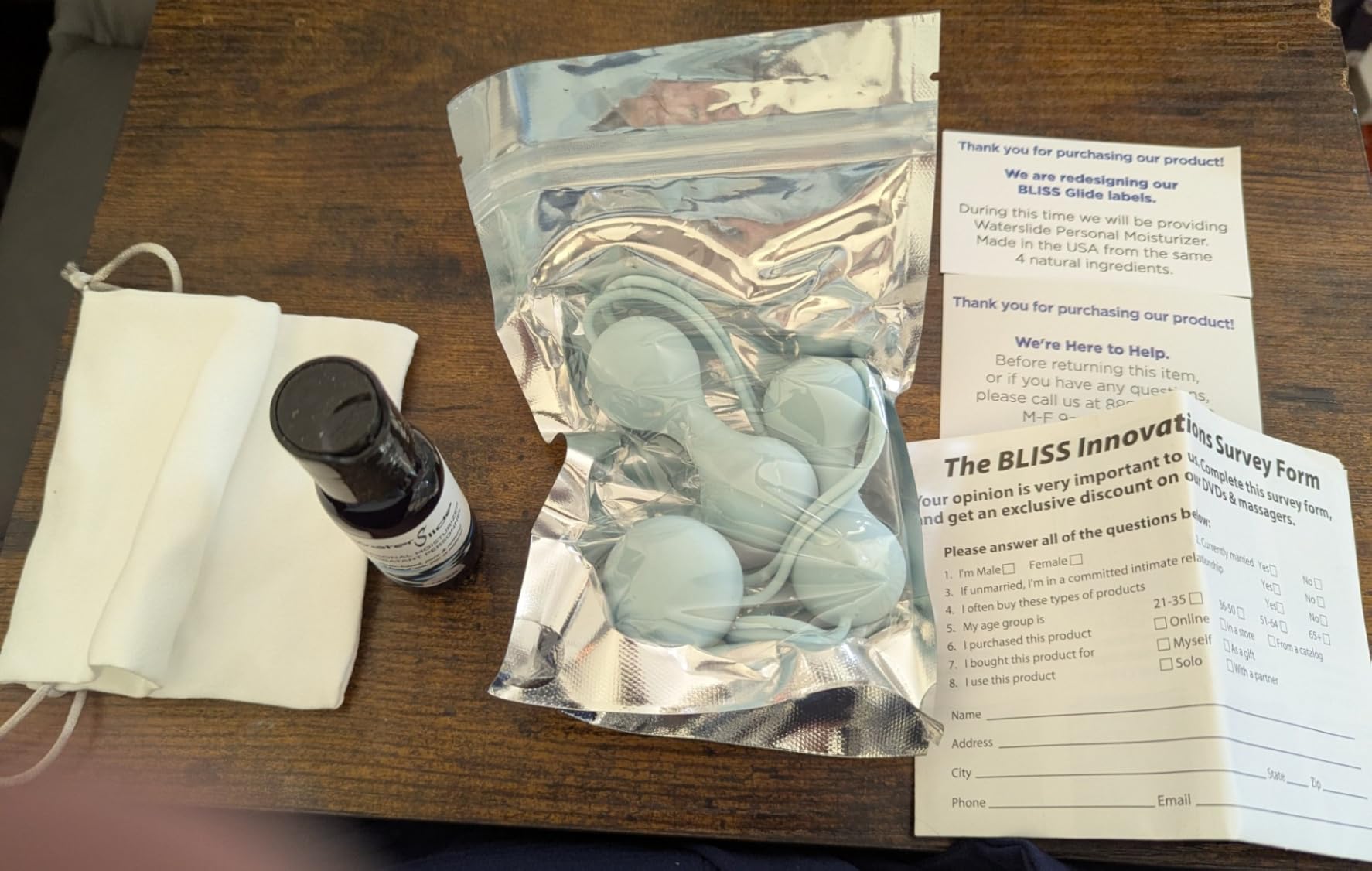 Bliss Innovations Comfort Silicone Pelvic Floor Trainer Kit - Sizes 5-8 - Soft & Flexible Design for Gentle Progression - Includes Bonus 1.3 Oz Bliss Glide ($10 Value) customer photo 1