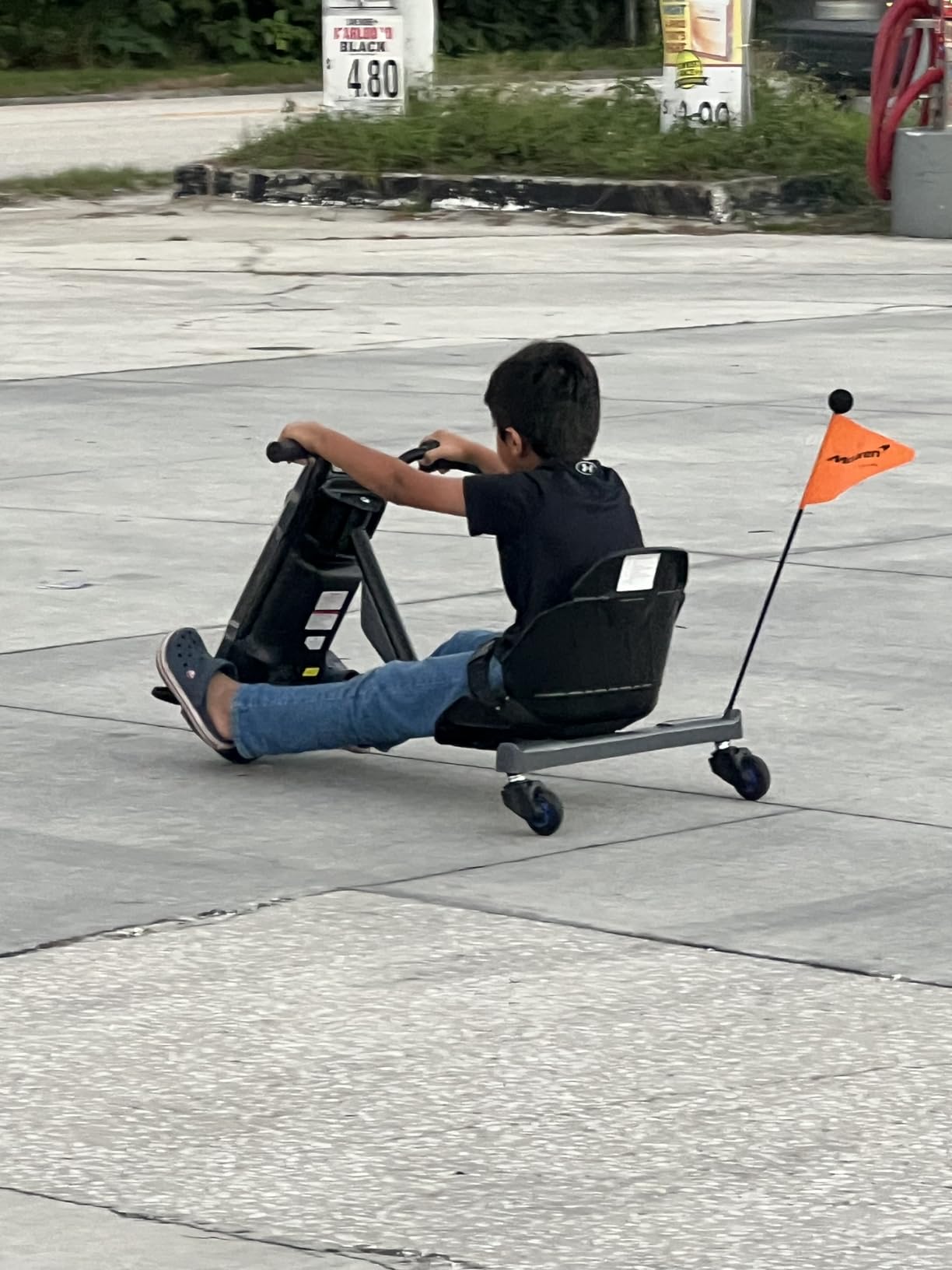 Licensed McLaren Electric Go Kart for Kids, 24V Drifting Go Cart Shift - 360° Spin customer photo 2