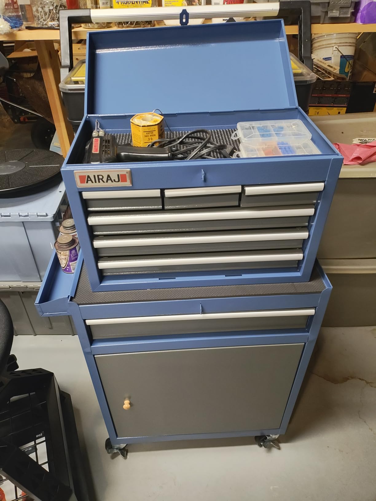 7-Drawer Rolling Tool Chest 40-Inch with Detachable Top customer photo 2