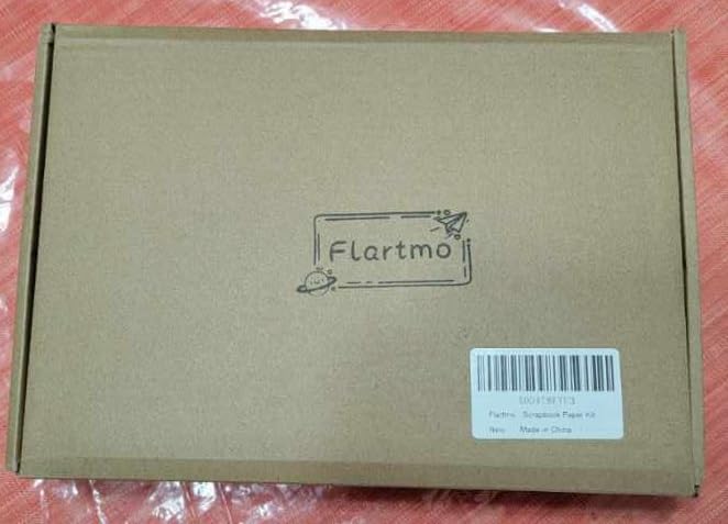 Flartmo Scrapbook Supplies Kit with 246 Sheets Textured & Floral Scrapbook Paper, 50 Pcs Flower Scrapbook Sticker & 3 Rolls Double-Sided Tape for Scrapbooking, Junk Journal, Card Making, Embellishment customer photo 2