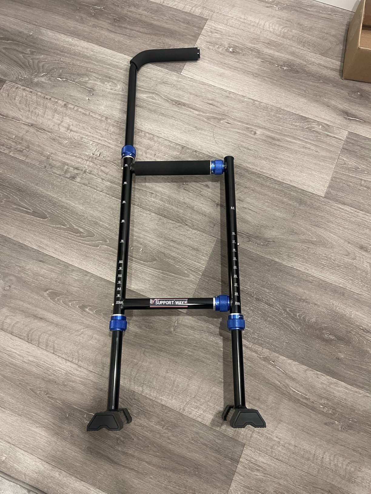 Stair Assist Cane for Seniors, 2-in-1 Standing & Lifting Aid for Couch and Chair, Adjustable Height Climbing Cane with Wide Anti-Slip Base, Portable Mobility Support for Steps, Bathroom, Bedside customer photo 2