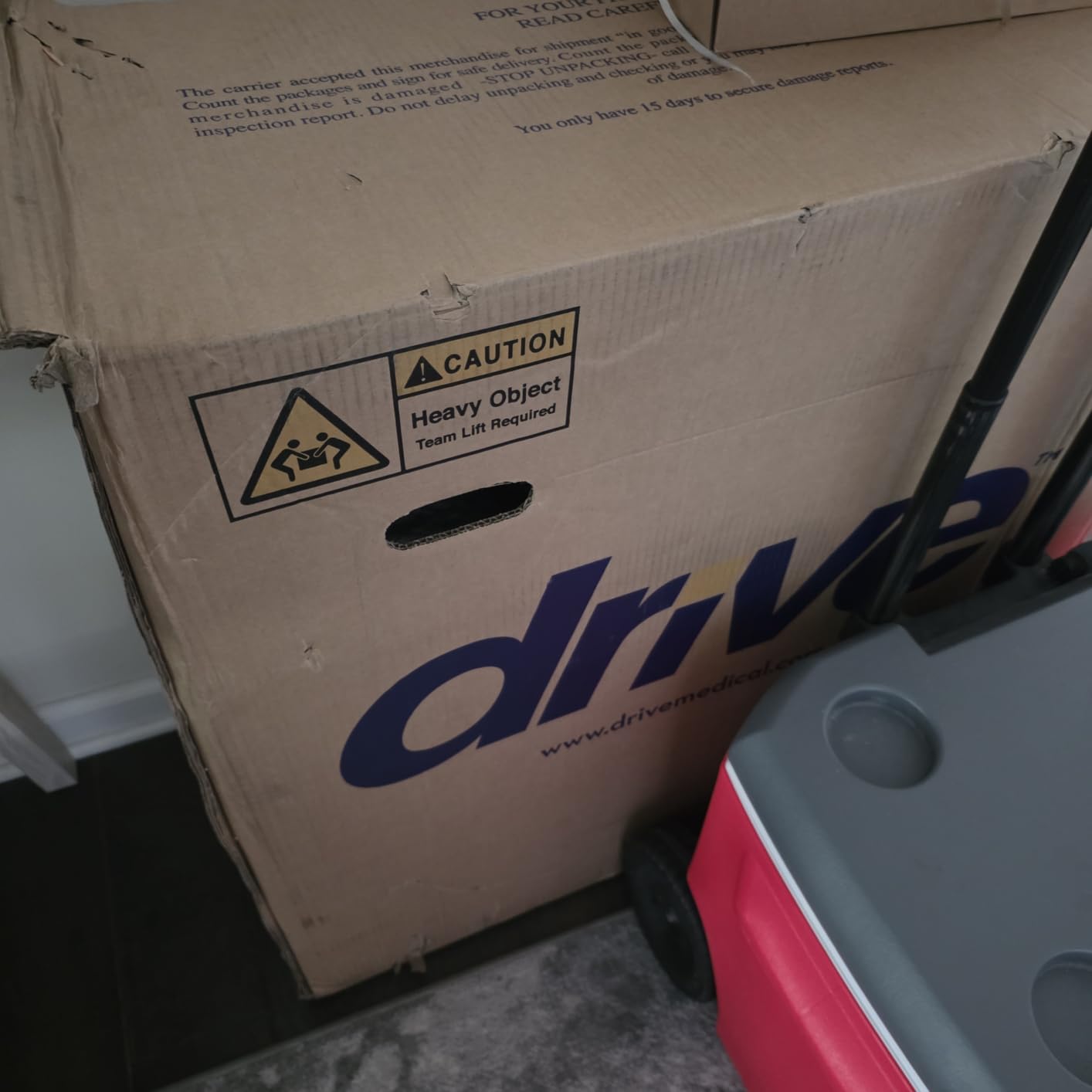 Drive Medical AeroFly Ultra-Lite Wheelchair, 18