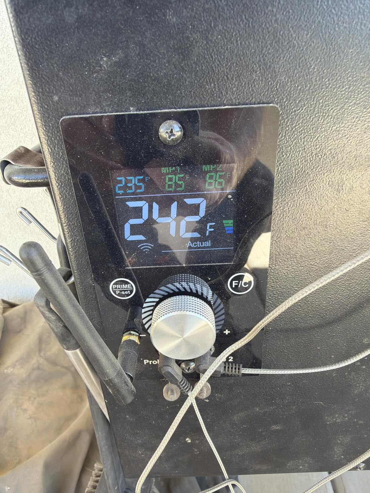 Universal Upgraded WiFi PID Controller Kit Replacement for Pit Boss, Traeger, Z Grills, Asmoke and More | Complete Set with Smart APP Control Board, Hot Rod Igniter, RTD Probe & 2 Meat Probes customer photo 2