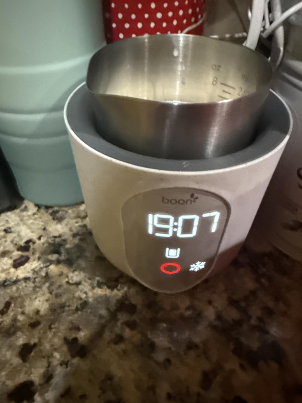 Boon Tempro Direct Heat Breastmilk Warmer - Retains Nutrients in Baby Formula and Breastmilk - Quick Liquid Warmer with Real Time Temp Reading - Breastfeeding Essentials customer photo 1