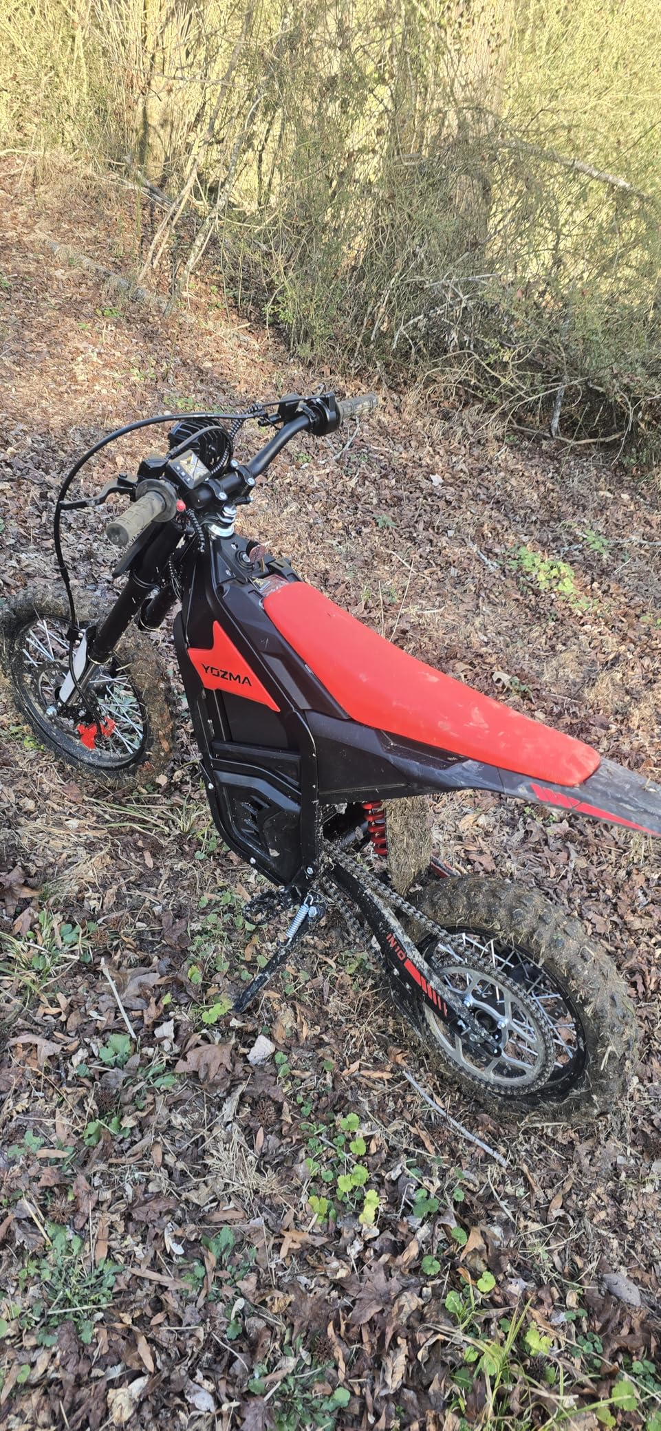 Yozma IN10 Electric Dirt Bike, 2600W 40MPH Electric-Motorcycle with 48V/23AH Battery Ebike, Full Hydraulic Brakes and Suspensions Mountain Off-Road E Dirt Bike, for Teens & Adults customer photo 2