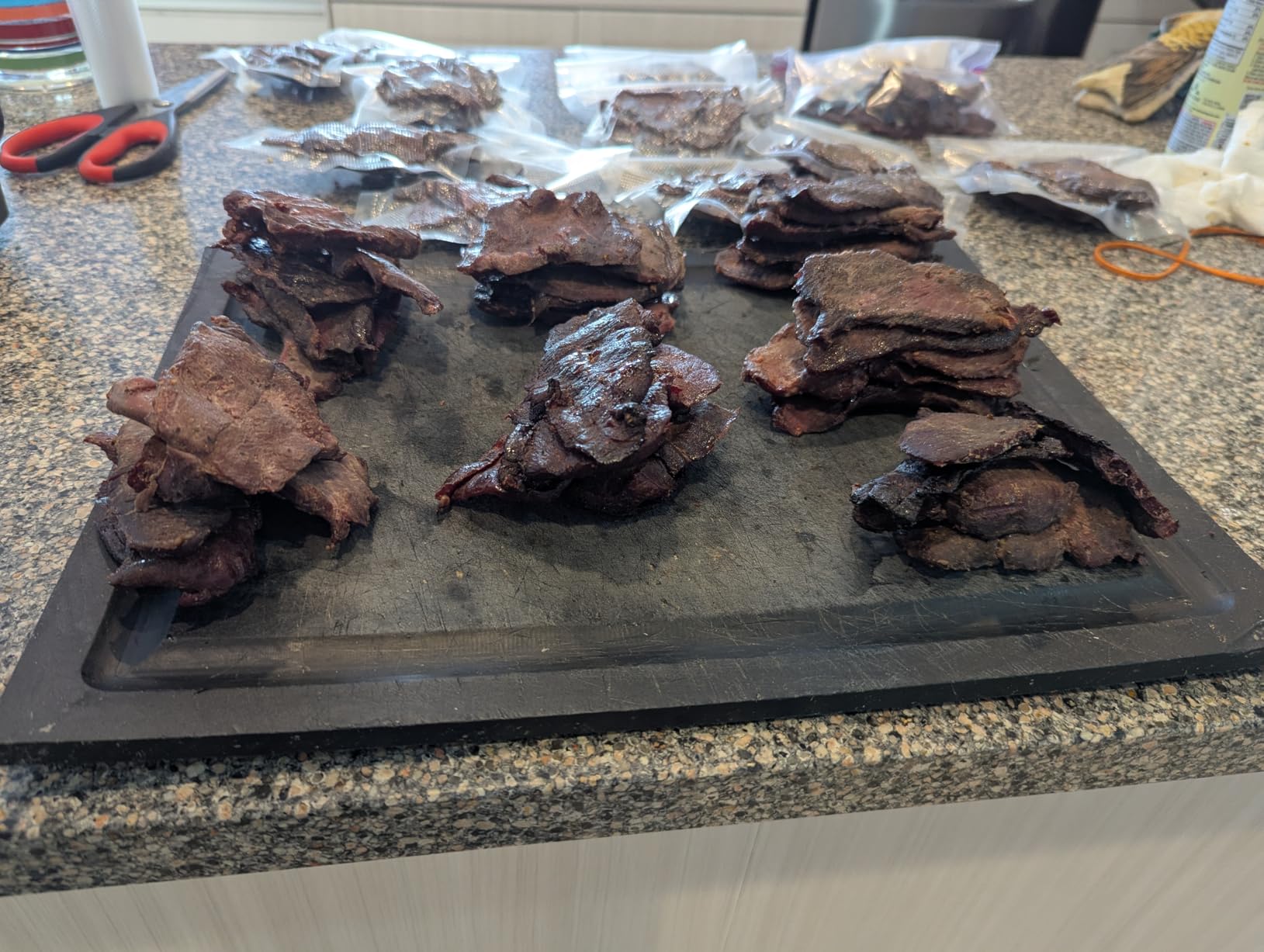 Bearded Butchers Hickory BBQ Jerky Seasoning & Natural Cure Kit - Sweet & Smoky DIY Jerky Making Mix for 10 Lbs Beef, Venison & Wild Game - Pre-Mixed Spices with No Synthetic Nitrites customer photo 1