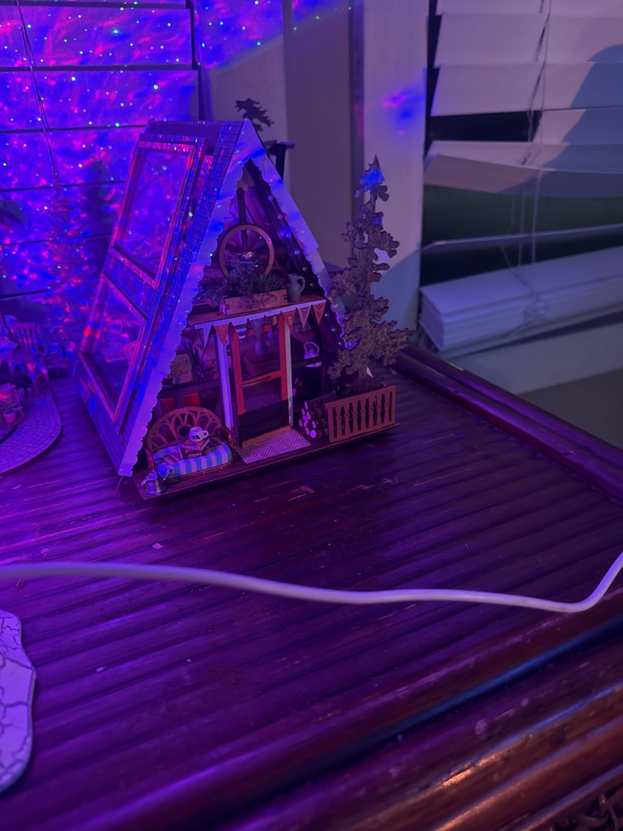 Rolife DIY Miniature House Kits A-Frame Cabin, Tiny House Mini House Building Kit for Teens customer photo 1