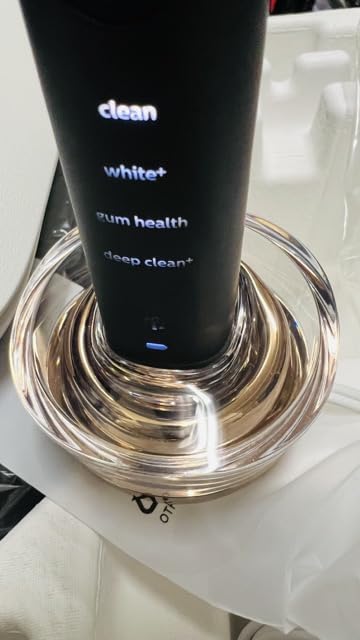 Philips Sonicare DiamondClean 9000 Electric Toothbrush - Sonic Toothbrush with App, Pressure Sensor, 12 Brushing Settings, Replacement Reminder, USB Charging Case, Black & Rose Gold, 2-Pack, HX9912/71 customer photo 2