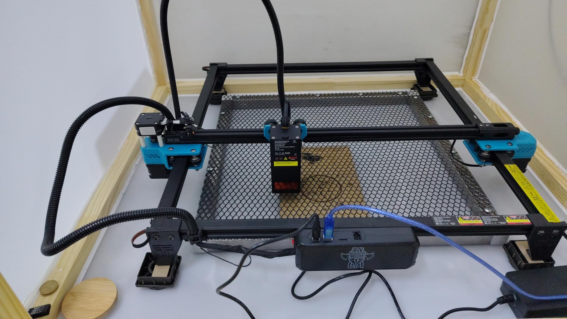 Twotrees TTS-10 Pro Laser Engraver, 10000mW High Precision Laser Engraving Machine, Laser Cutter, 30000mm/min Speed customer photo 1