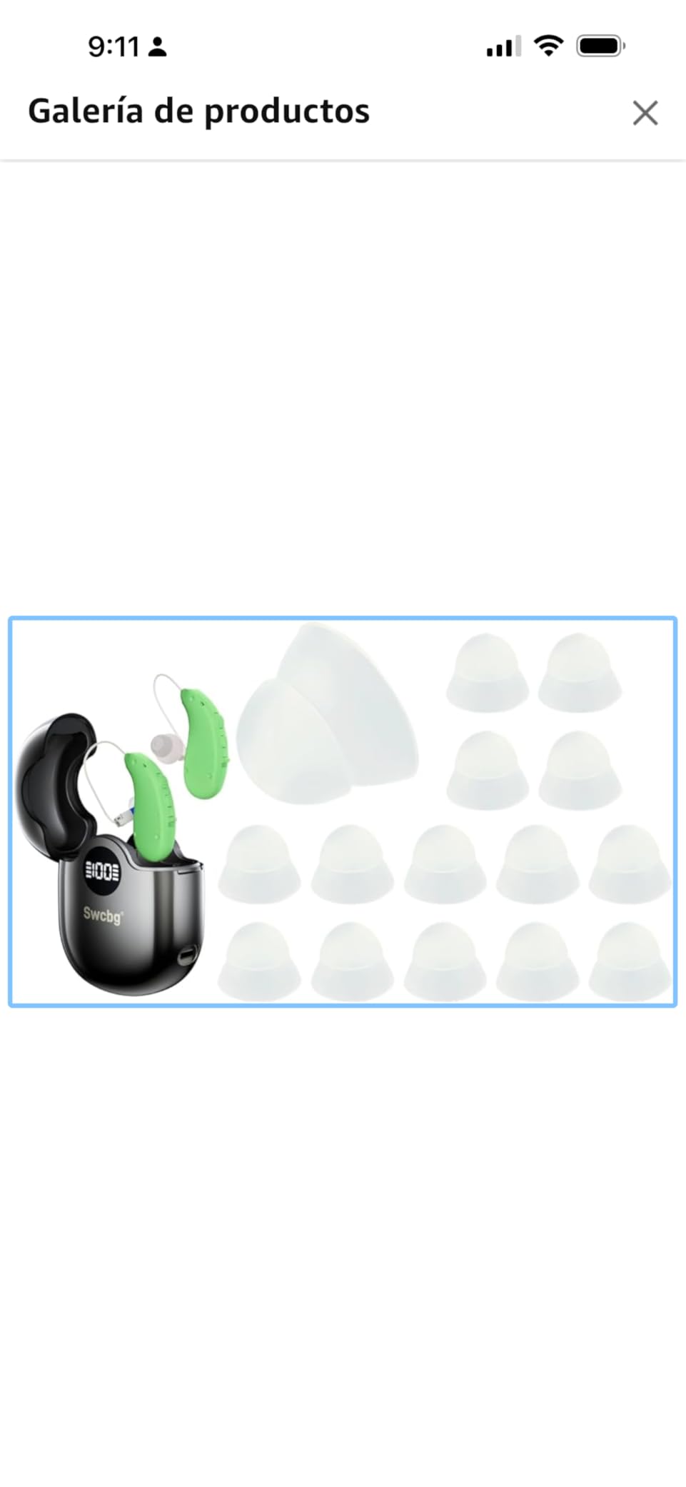 Hearing Aids for Seniors - FDA Registered Noise Cancelling Amplifiers with 36hrs Case, 3 Modes, Nearly Invisible and Lightweight for Elderly Men & Women customer photo 1