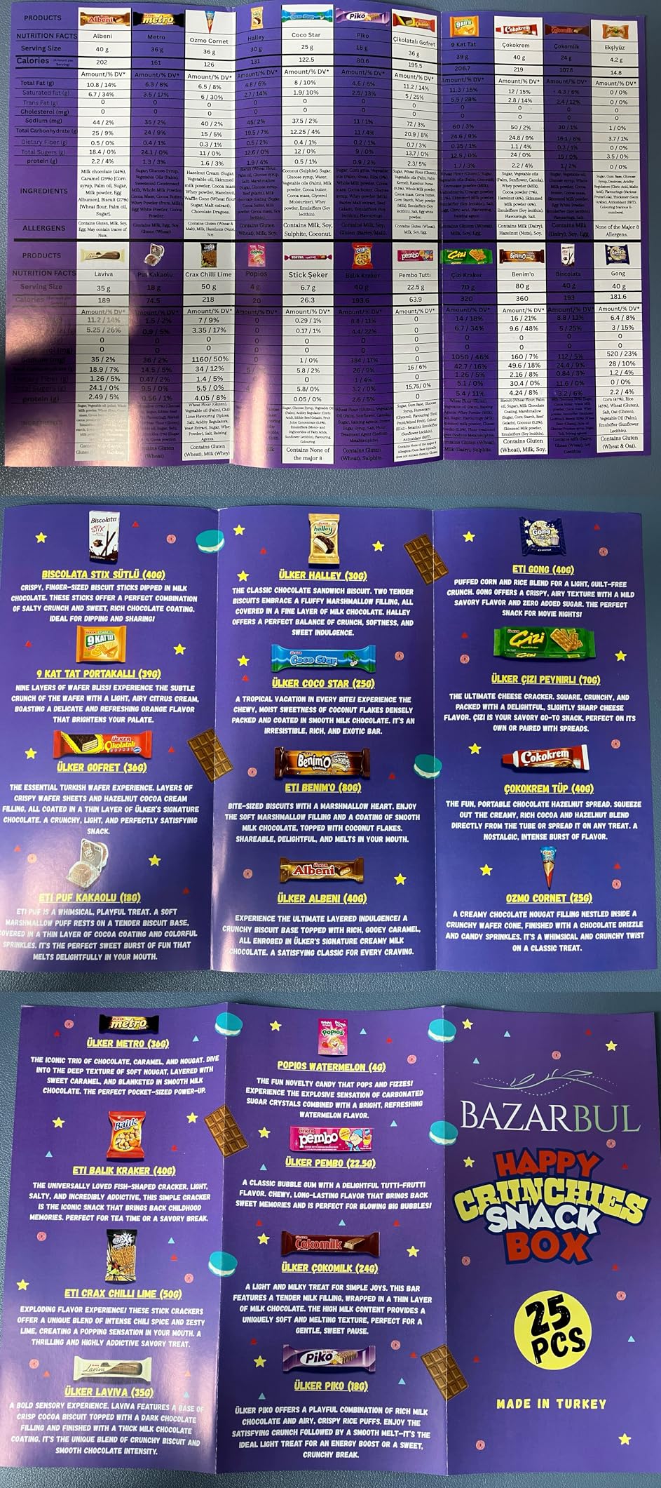 BAZARBUL International Snack Box, 25+ Global Snacks and Treats, Universal Snacking Experience Gift Box for Adults, Teens and Kids (Maxi, 25, Count) customer photo 2