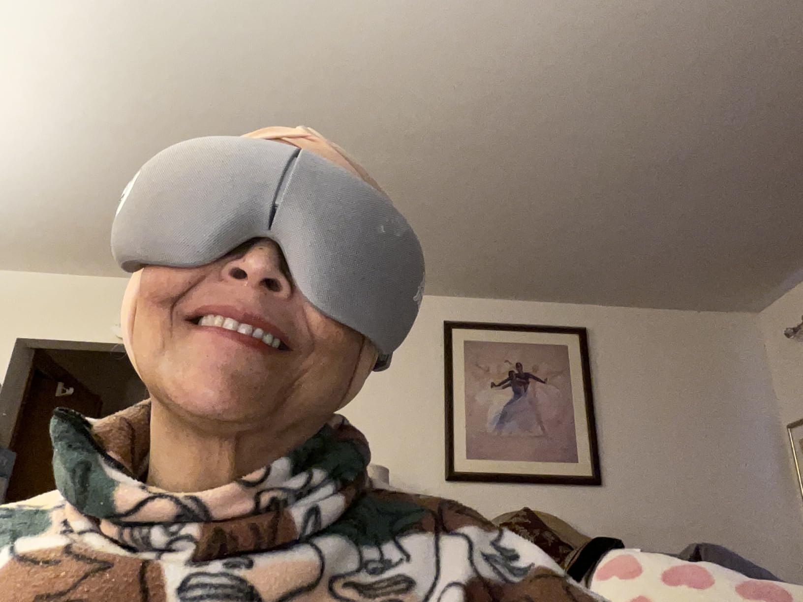 BOB AND BRAD EYEFLOW Eye Massager with Heat & Cooling, FSA Eligible and HSA - Semiconductor Cold Compress Eye Mask for Migraines, Dry Eyes & Dark Circles, Heated Temple Massager customer photo 2