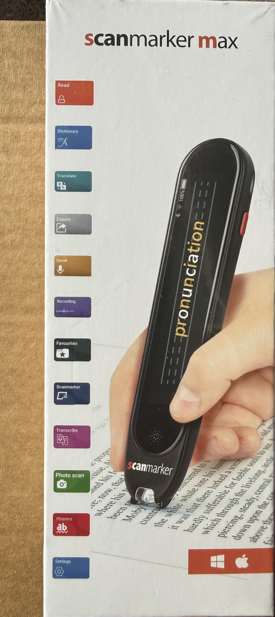 Scanmarker Max Reading Pen - Classroom Support with Phonics Assistance and Assistive Web App customer photo 1