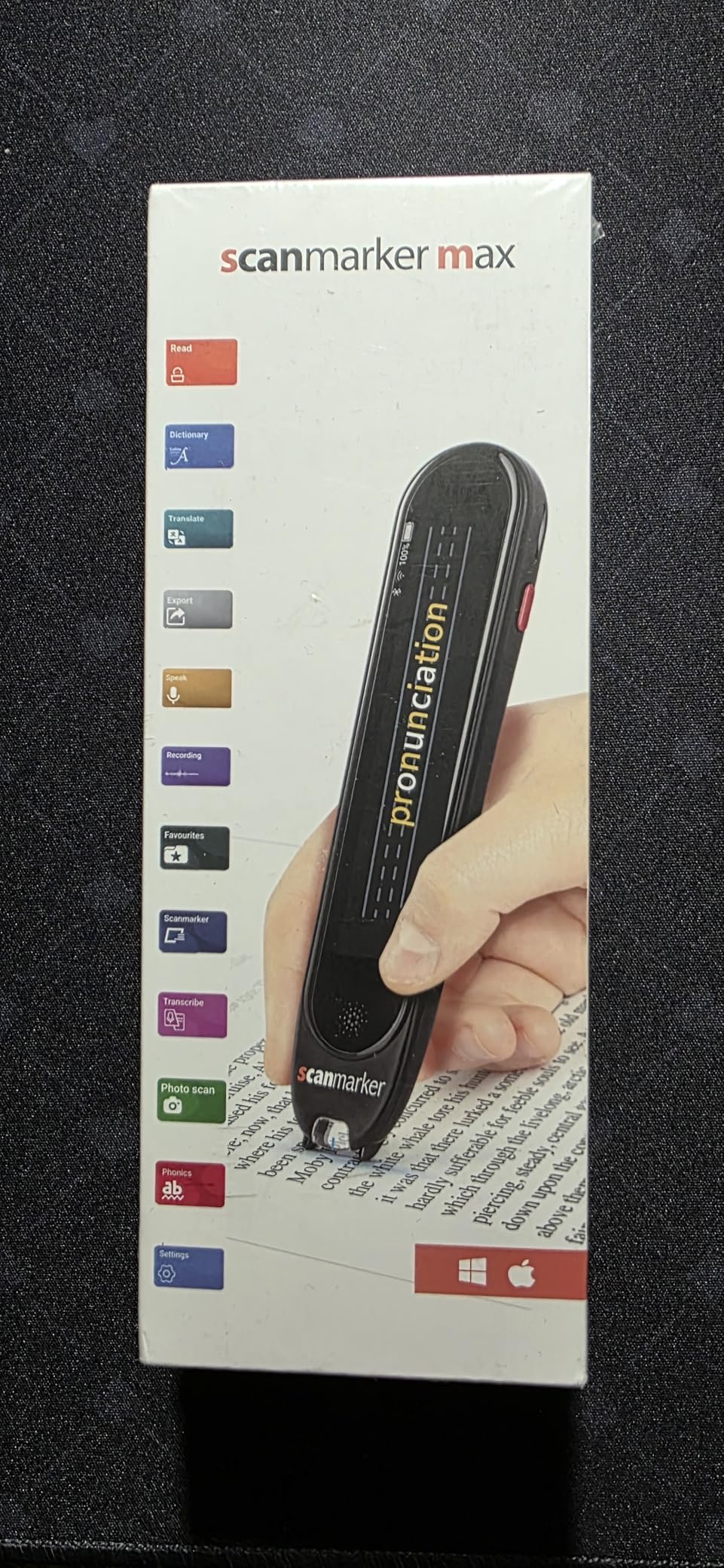 Scanmarker Max Reading Pen - Classroom Support with Phonics Assistance and Assistive Web App customer photo 2