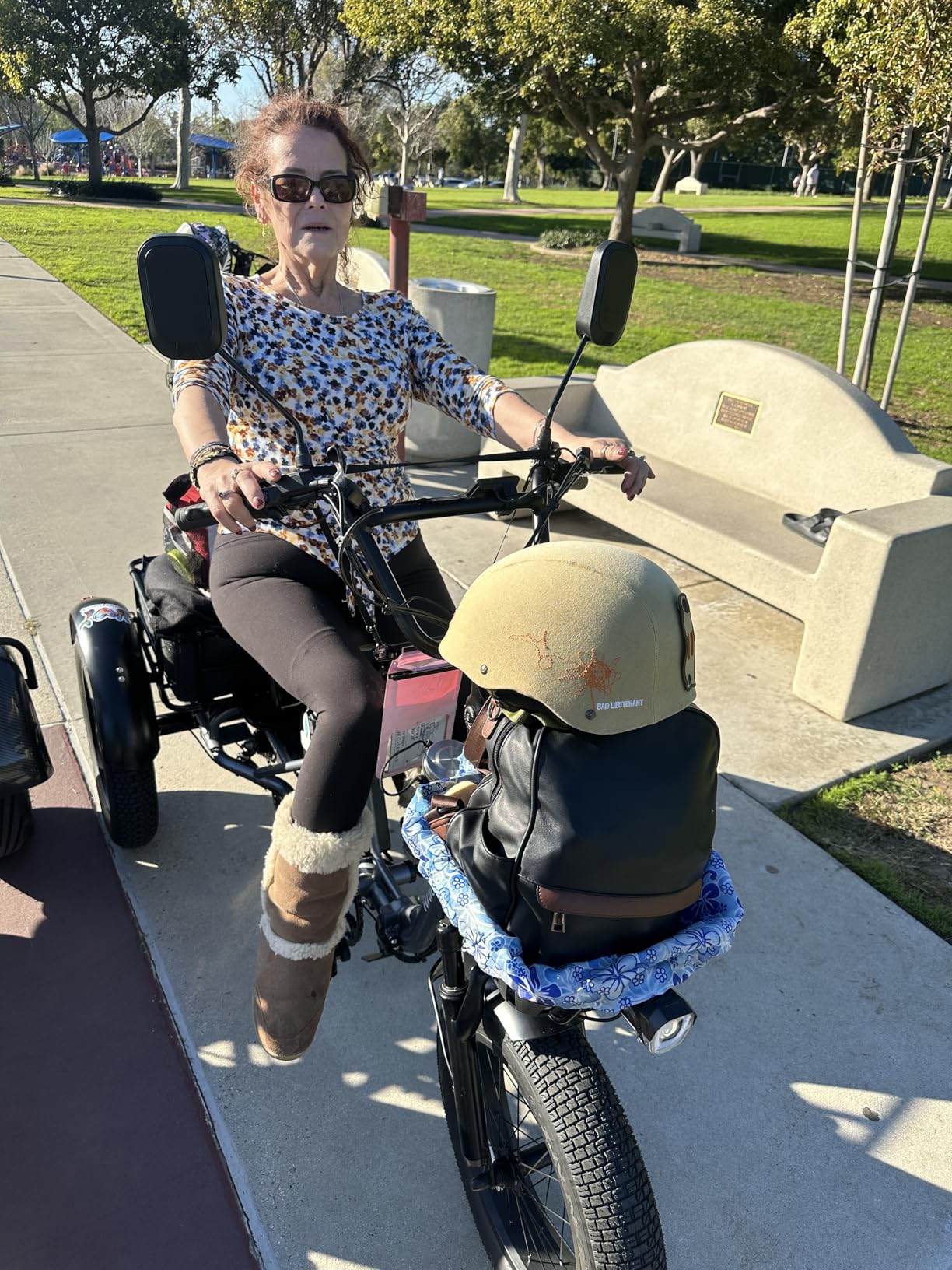 Folding Electric Tricycle for Adults 2 Seater, 22MPH 100 Miles 4