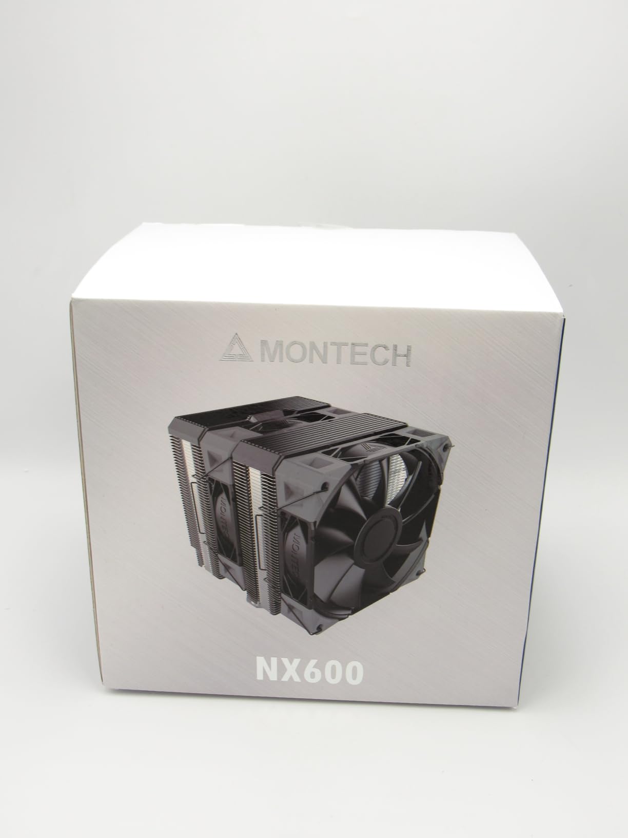 MONTECH NX600 Dual-Tower CPU Air Cooler with 6 Heatpipes & Premium Top Cover | 28mm E28 PWM Premium Fan | Soldered Copper Base | Superior Heat Dissipation | All Intel & AMD Socket Support | Black customer photo 1