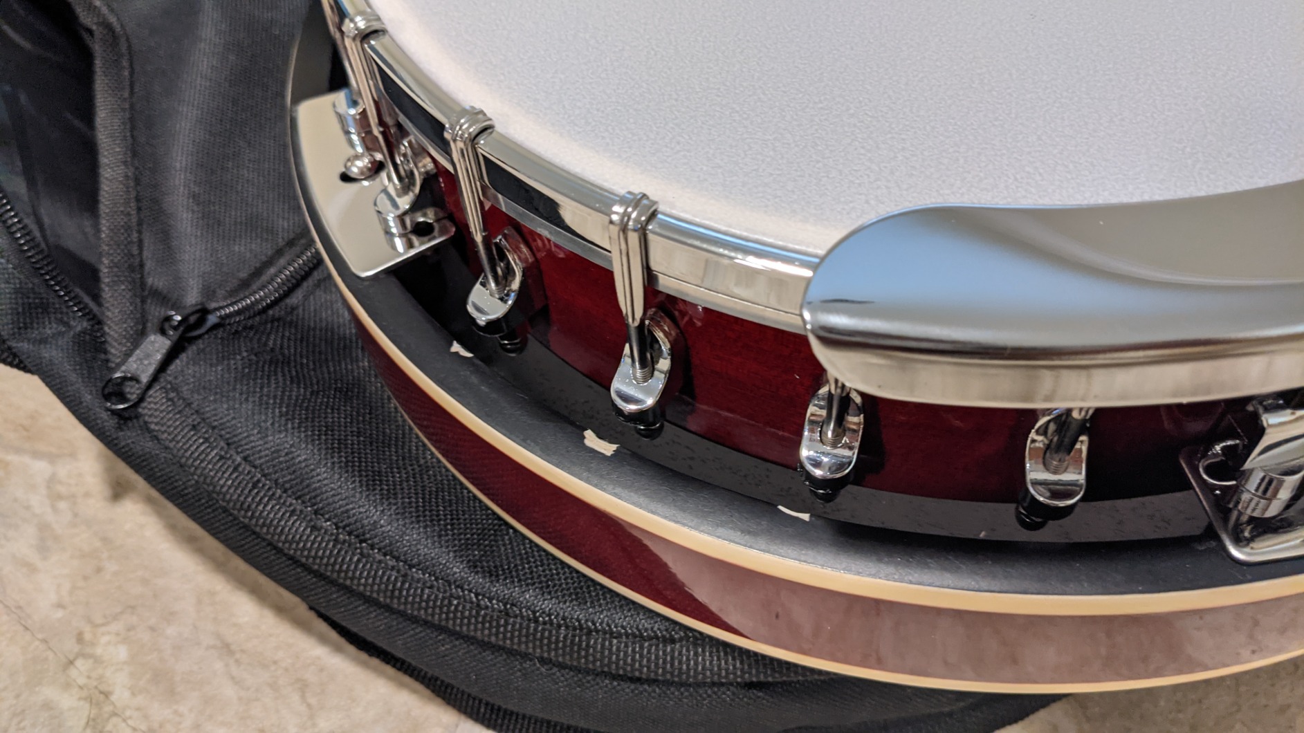 Pyle 5 String Resonator Banjo - Full Size 24 Bracket, Geared 5th Tuner Professional Instrument w/Remo Drum & Hardwood Back - Full Beginner Starter Kit Gig Bag, Tuner, Strings, Picks, Strap, tools customer photo 1
