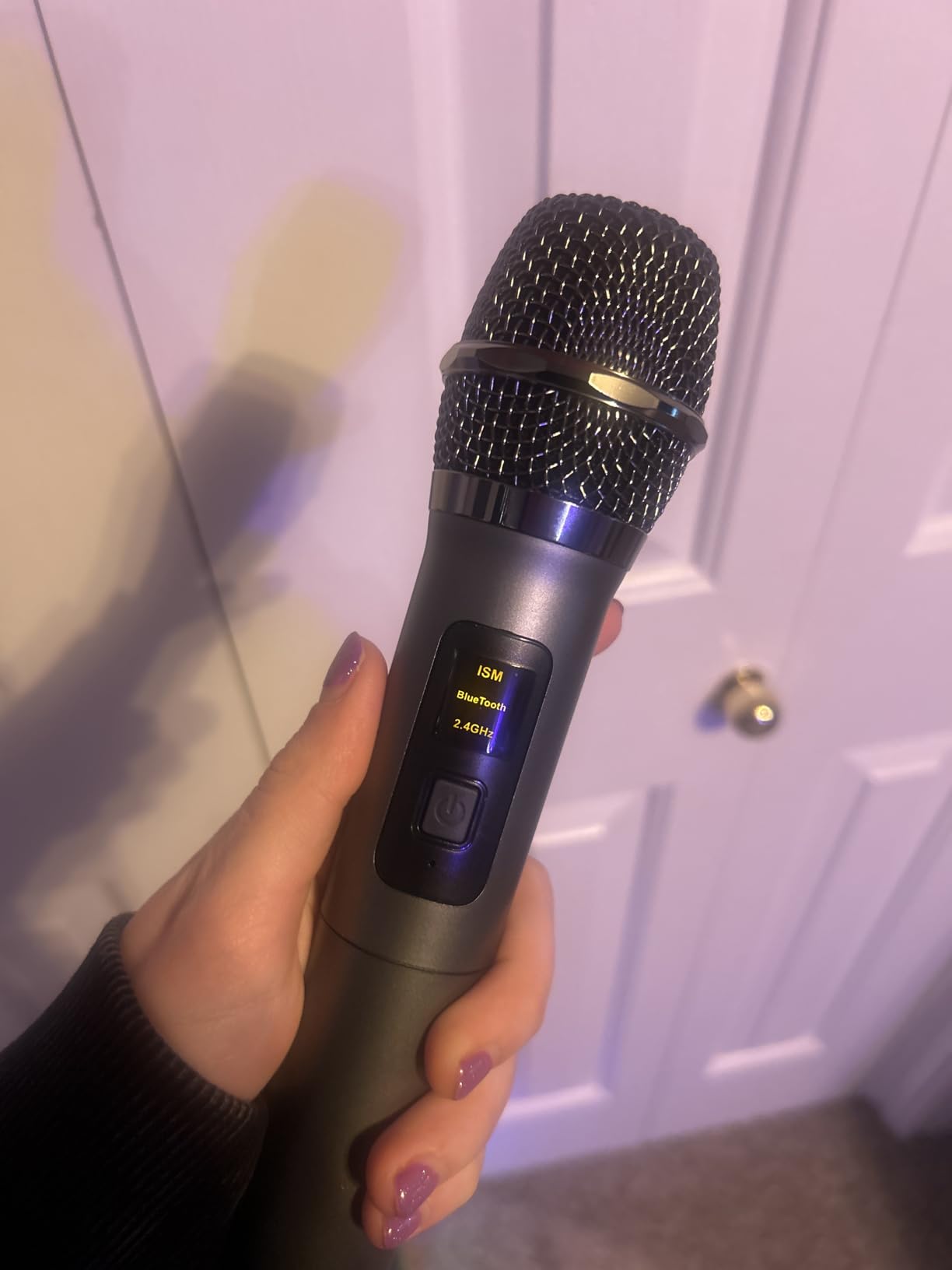 Karaoke Machine with 3 Wireless Rechargeable Microphones: Portable Bluetooth Speaker for Adults & Kids - PA System with Lights Supports TWS/TF Card/USB/AUX for Home Party customer photo 1