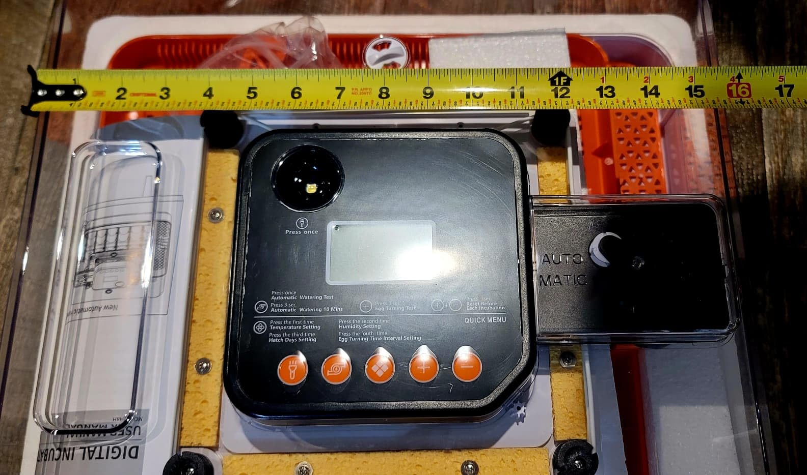48 Egg Incubator for Hatching Eggs, Chicken Incubator with Auto Turner, Digital Temp & Humidity Control, Built-in Egg Candler & External Water Refill - for Hatching Chicks, Ducks, Quail, Goose Eggs customer photo 1