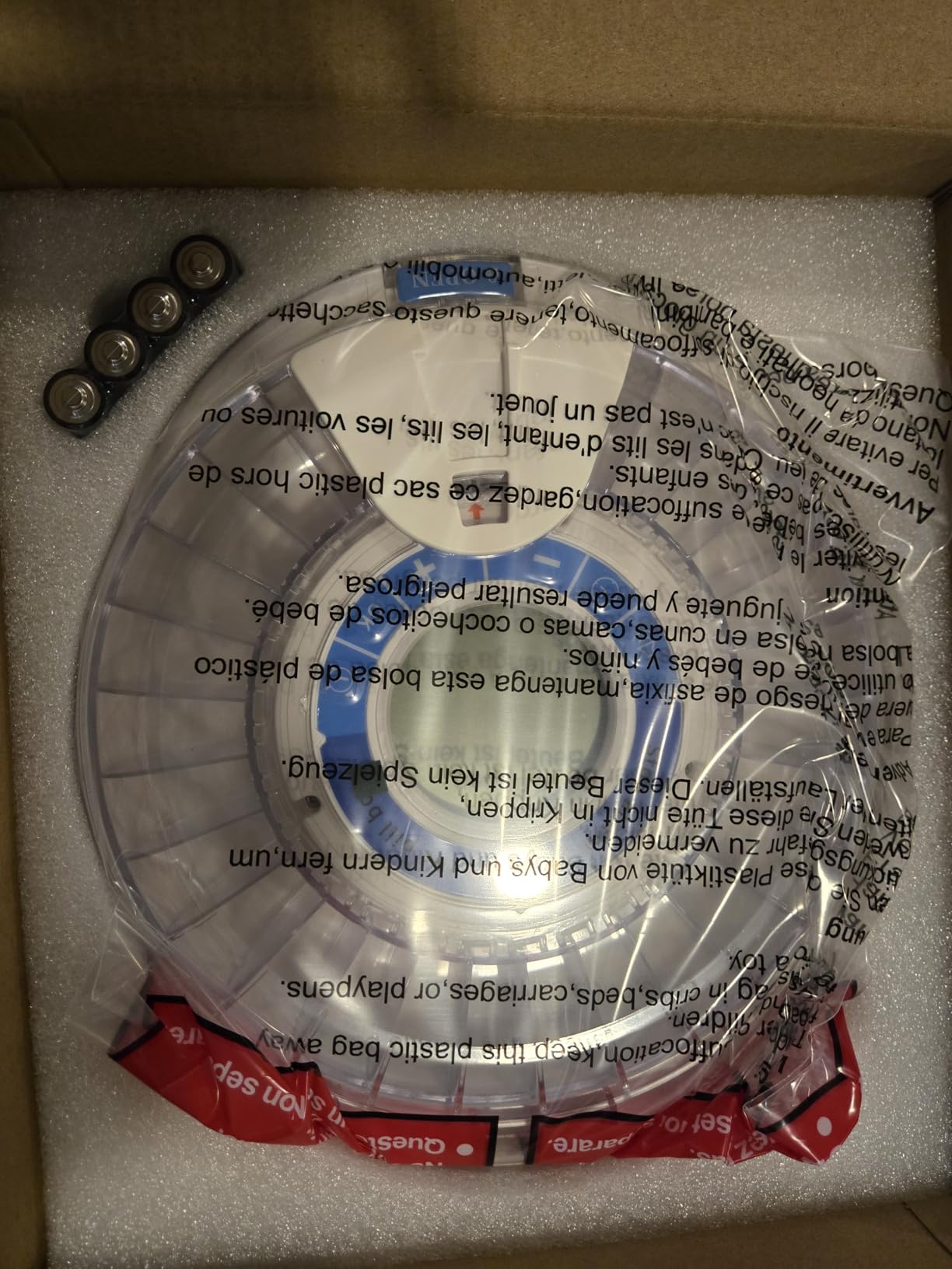 Betife 2nd Gen Automatic Pill Dispenser for Elderly with Alarm - 28 Slots, Key Locked, Alarm & Light Reminder, Mix-Proof, XL Display, 6 Dosage Rings，Easy Setup for Daily Medication customer photo 2
