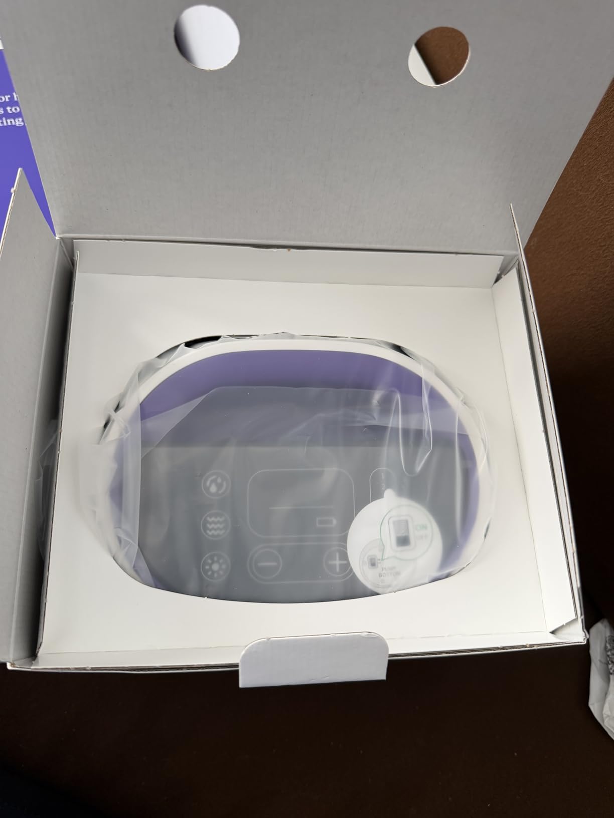 Lansinoh NaturalWave Double Electric Breast Pump White/Purple | Hospital-Grade Suction with 12 Levels, 5 Flange Sizes & Baby-Mimicking Motion | Breastfeeding Essentials for Pumping Moms customer photo 2