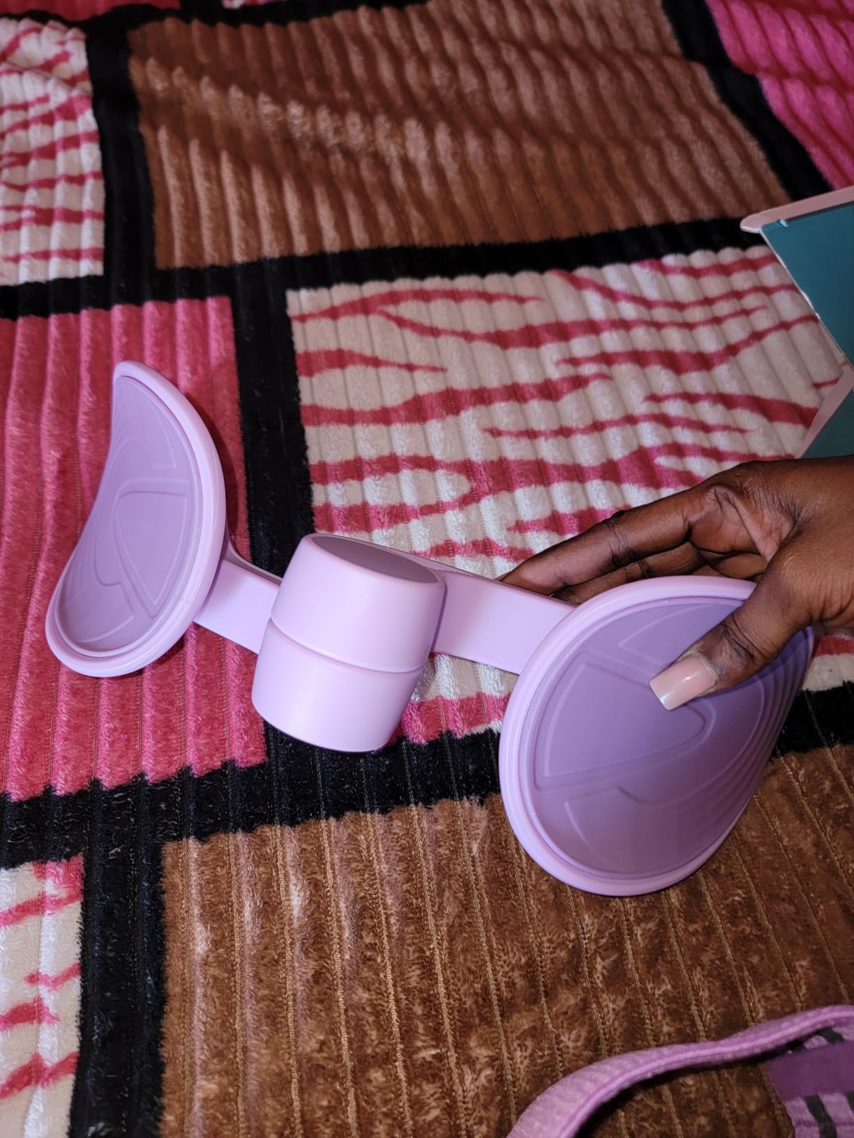 Pelvic Floor Exercise Devices, Inner Thigh Kegel Exerciser, Kegel Trainer for Postpartum Rehabilitation, Exerciser of Thigh at Home, Hip Under Desk Exercise Men Women with Band customer photo 2
