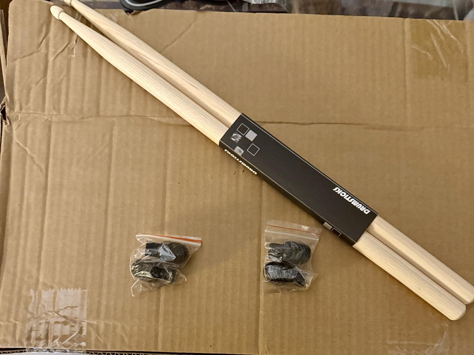 Drum Mute Pads Set for Quiet Practice, 13-Piece Drum Silencer Pads Kit with Drumsticks, Cymbal Mufflers customer photo 1