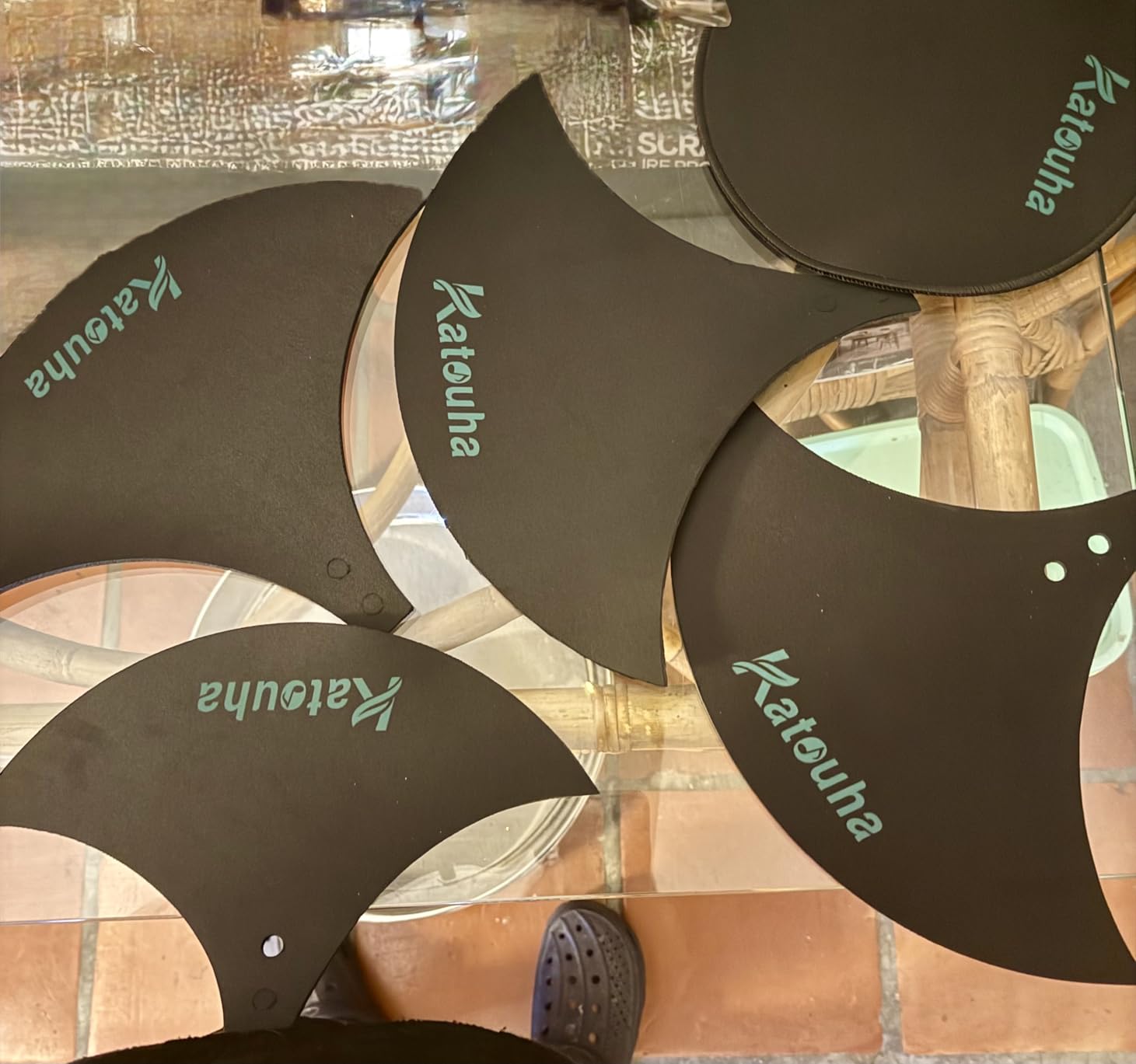 Drum Mute Pads Set for Quiet Practice, 13-Piece Drum Silencer Pads Kit with Drumsticks, Cymbal Mufflers customer photo 2