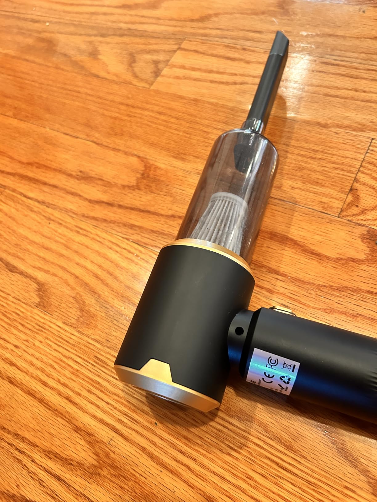 Cordless Car Vacuum Cleaner: Handheld Vacuum with 16000Pa Strong Suction, Brushless Motor & HEPA Filter, 7-in-1 Cleaning Kit, Type-C Charging for Home Office Car Pet customer photo 2
