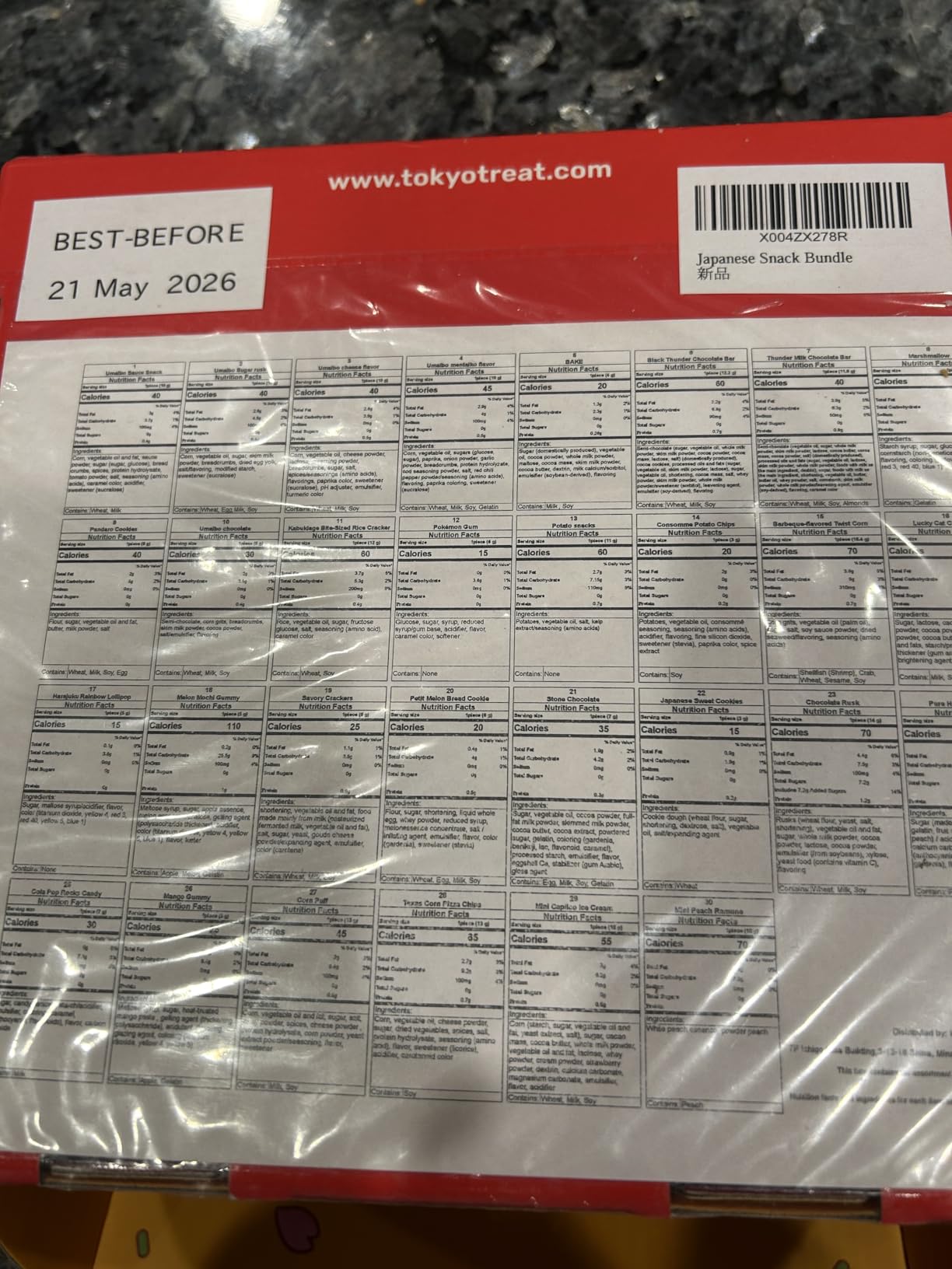 TokyoTreat Easter & Spring Japanese Snack Box - 30 Assorted Japanese Candy & Dagashi, Individually Wrapped Treats, Unique Gift Idea customer photo 1