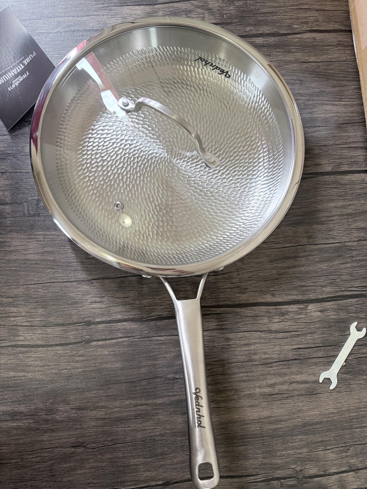 VEDNHOL Titanium Pans set 3-piece with Lids customer photo 1