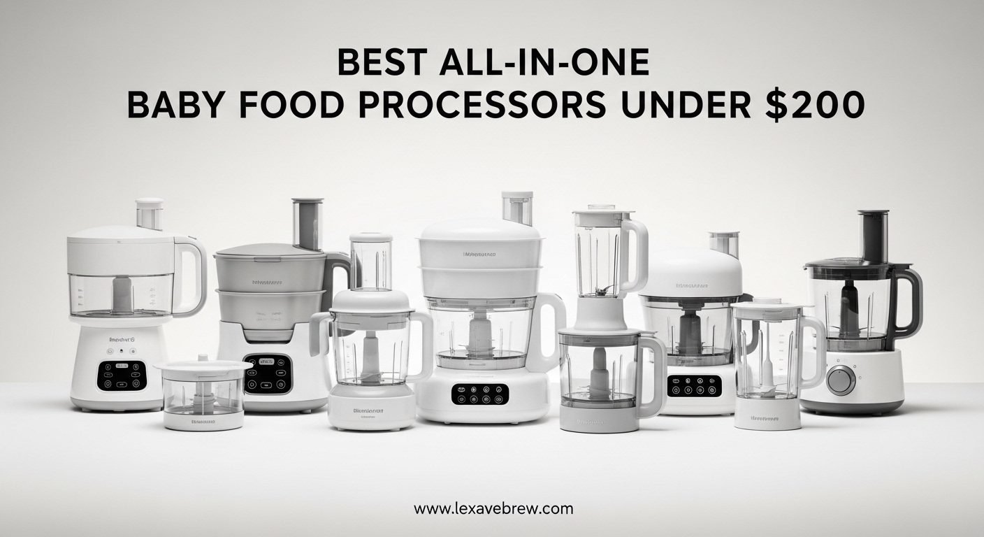 Best All-in-One Baby Food Processors Under $200