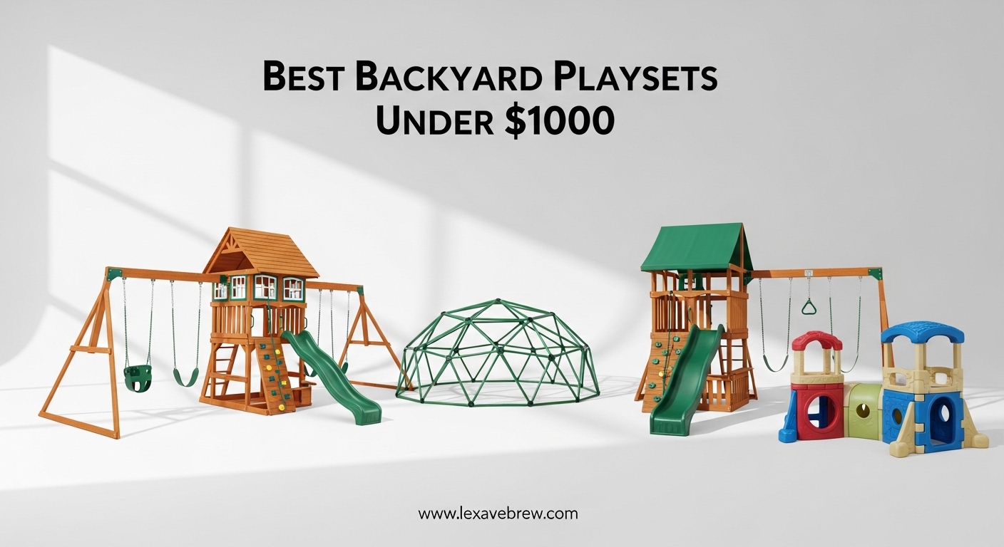 Best Backyard Playsets Under $1000