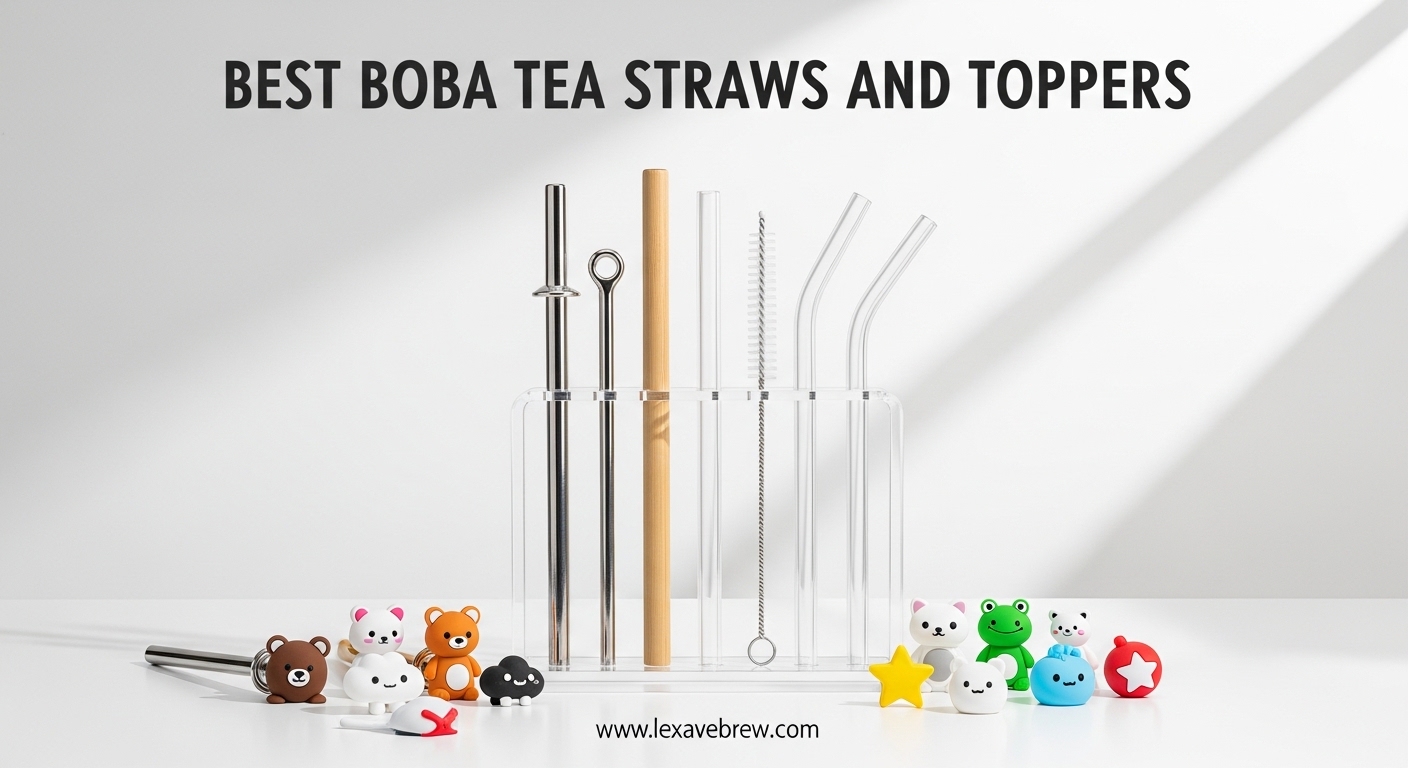 Best Boba Tea Straws and Toppers