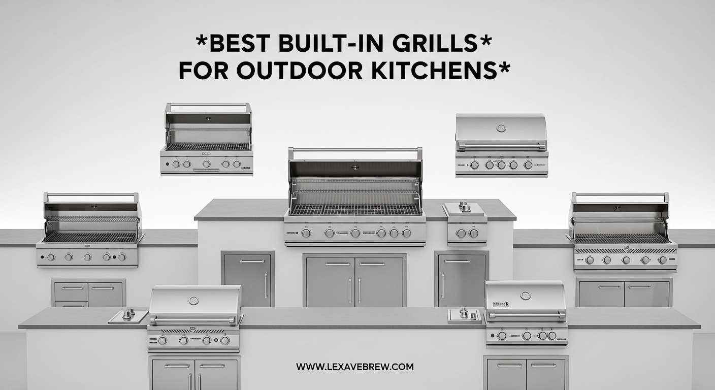 Best Built-In Grills for Outdoor Kitchens