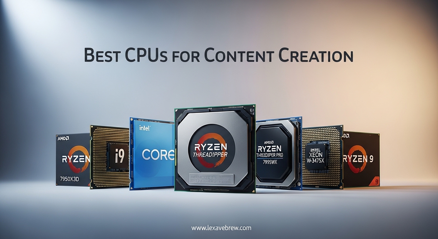 Best CPUs for Content Creation