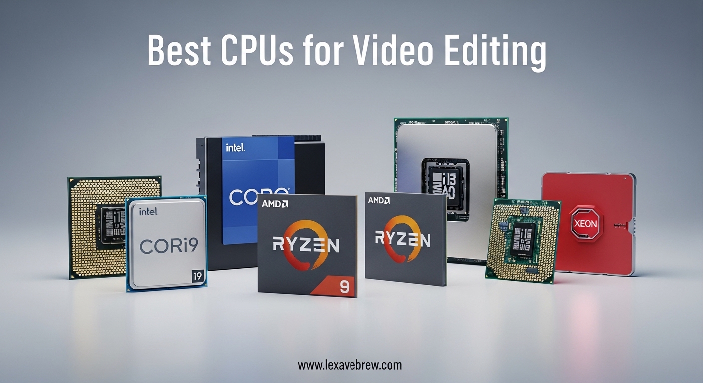 Best CPUs for Video Editing