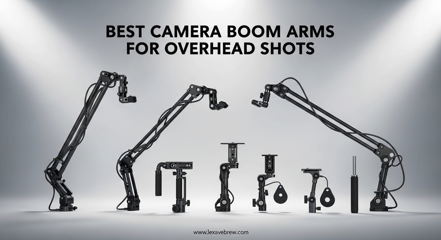 Best Camera Boom Arms for Overhead Shots
