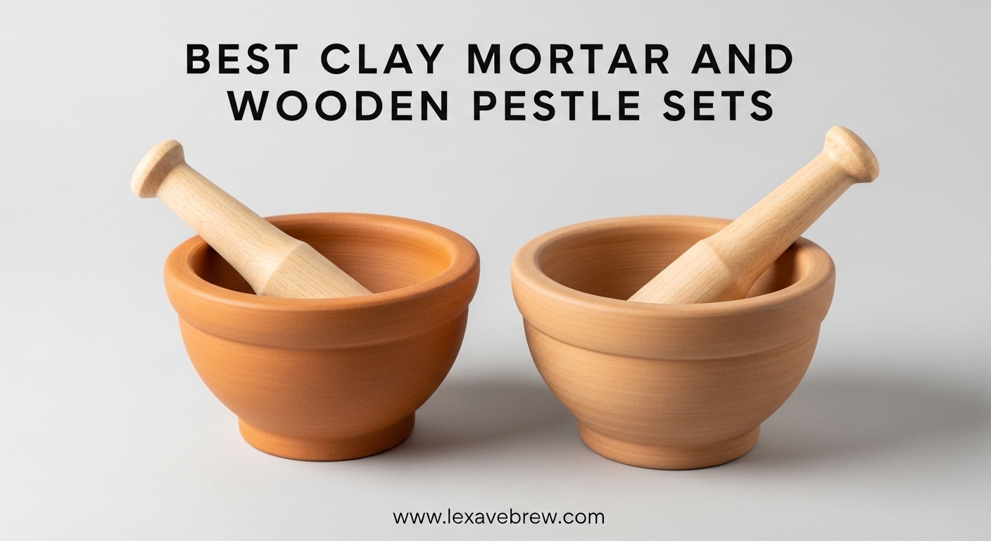 Best Clay Mortar and Wooden Pestle Sets