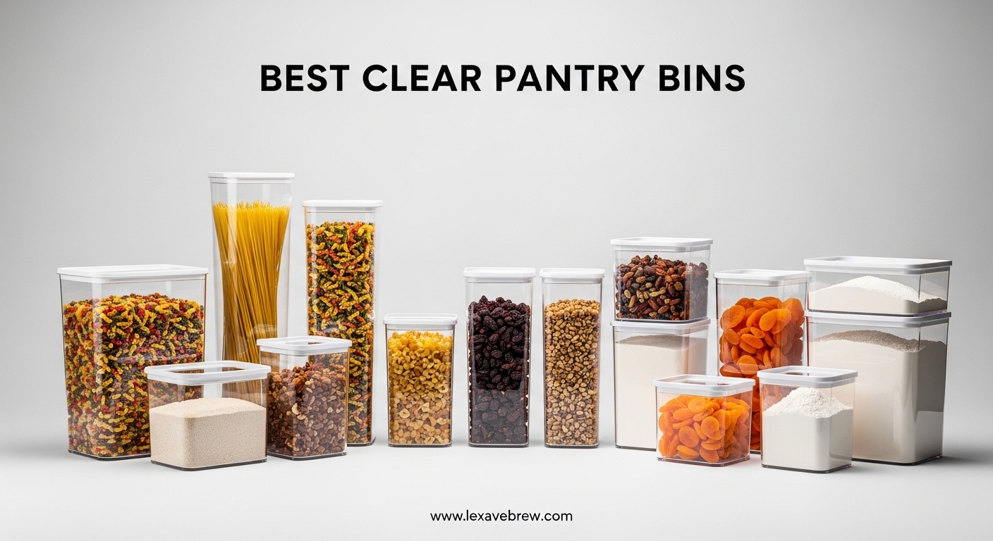 Best Clear Pantry Bins