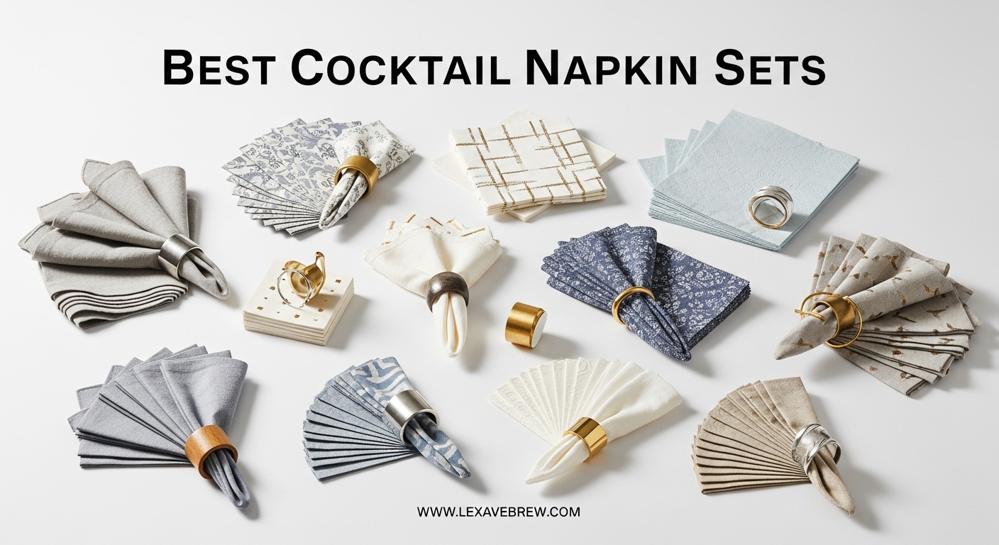 Best Cocktail Napkin Sets